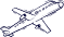 Icone Avion Envol